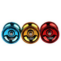 Custom Butterfly Shaped Alloy Yo-Yo, 2 1/4" Dia, 1.5"H